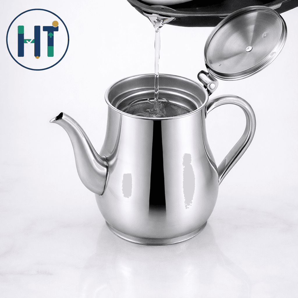 Stainless steel oil strainer pot