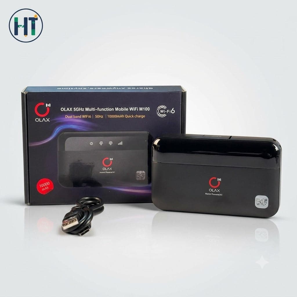 OLAX M100 5GHz Dual-Band Mobile Pocket WiFi & 10000mAh Power Bank