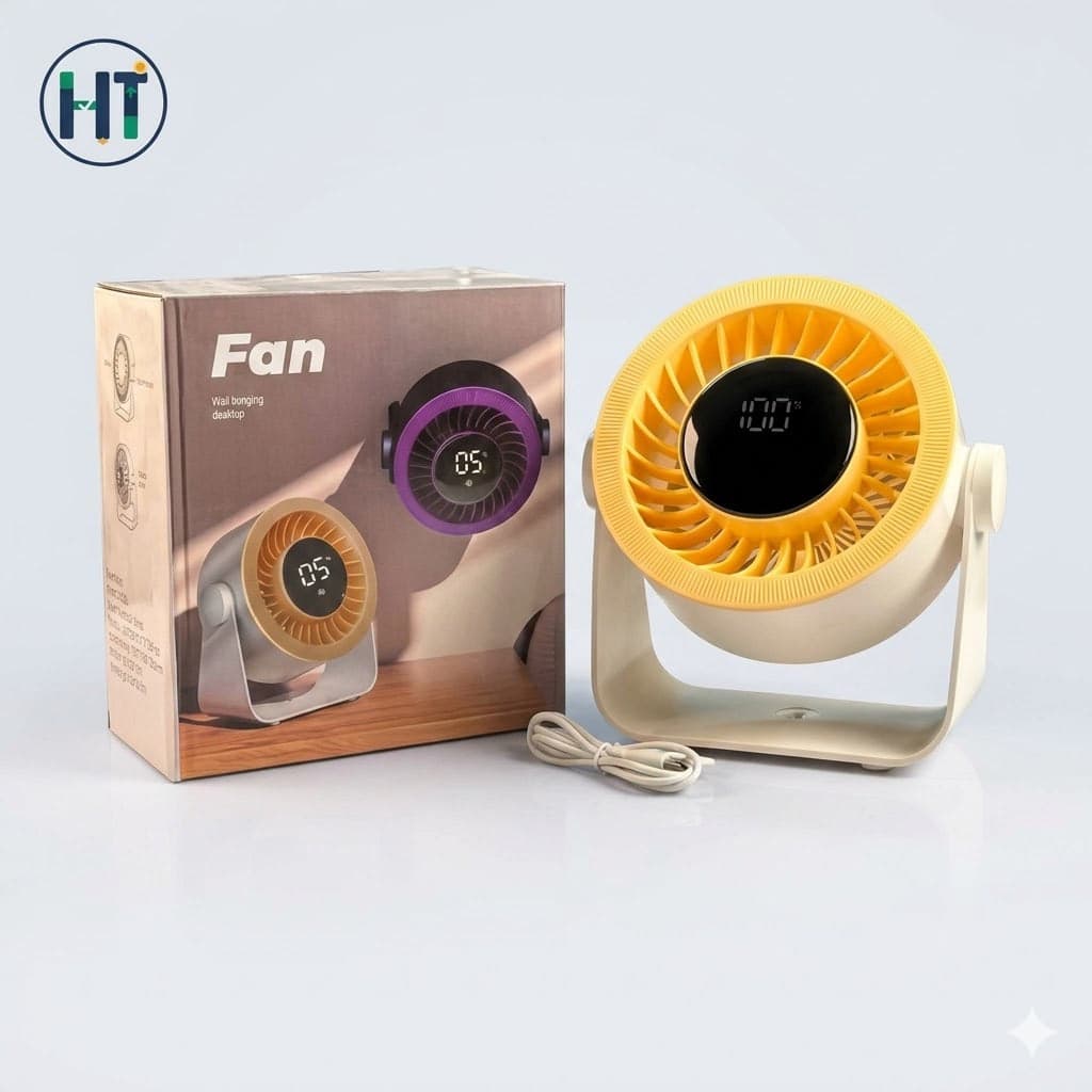 LM04 Multi-Functional Wall Hanging & Desktop Smart Fan