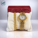 Elegant Luxury Full Diamond Quartz Watch