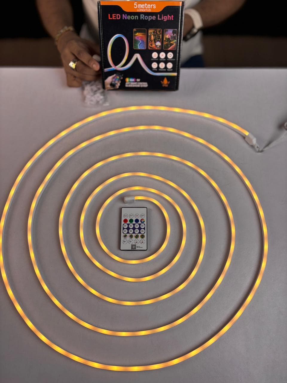 5M USB RGB LED Strip Light with APP & Remote Control – Bluetooth Music Sync Smart Light 3