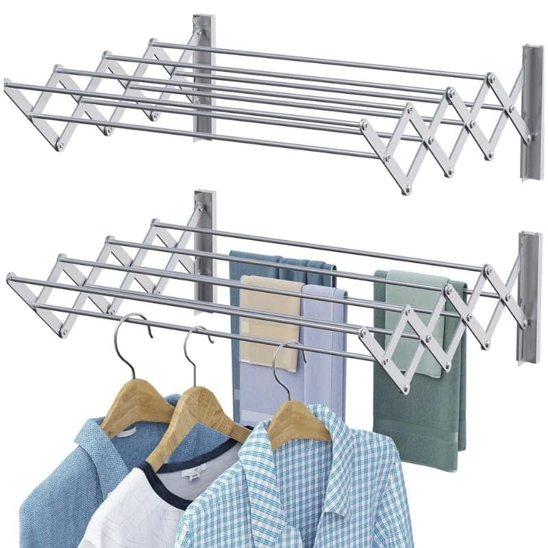 Wall Mounted Clothes Drying Hanger 6