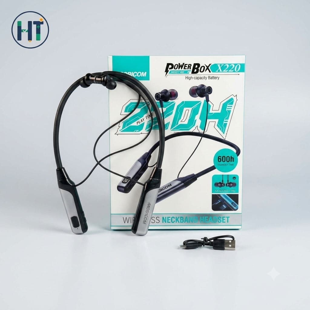 MOBICOM Power Box X220 Wireless Neckband Headset 220H