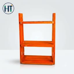 Premium 3-Tier Wooden Kitchen Organizer Rack (2ft x 16 Inch)