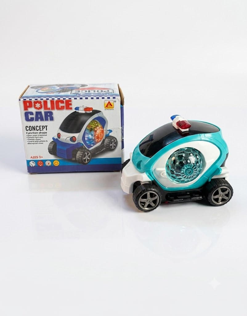 AMAN Police Concept Car – Automatic Obstacle Avoidance Toy Car (3+ Years)