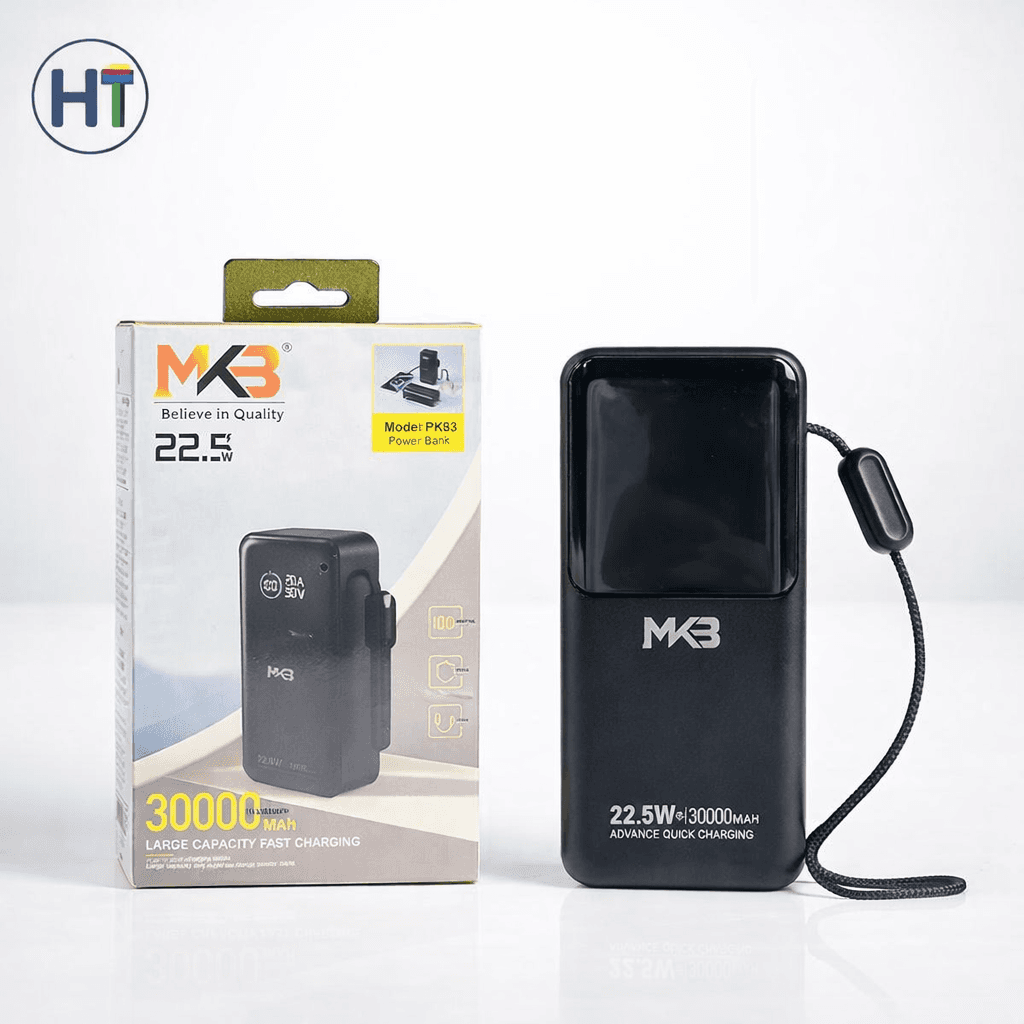MKB Power Bank PK93 30000mAh (22.5W Fast Charging)