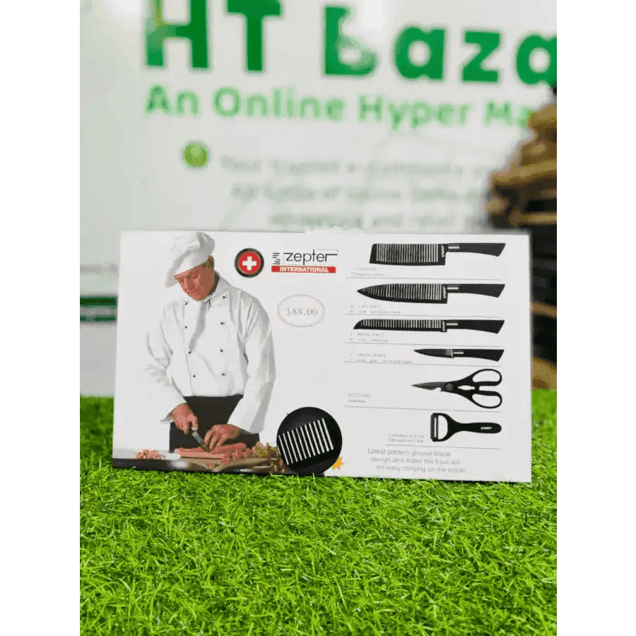 Zepter 6 pcs knife set update model 3