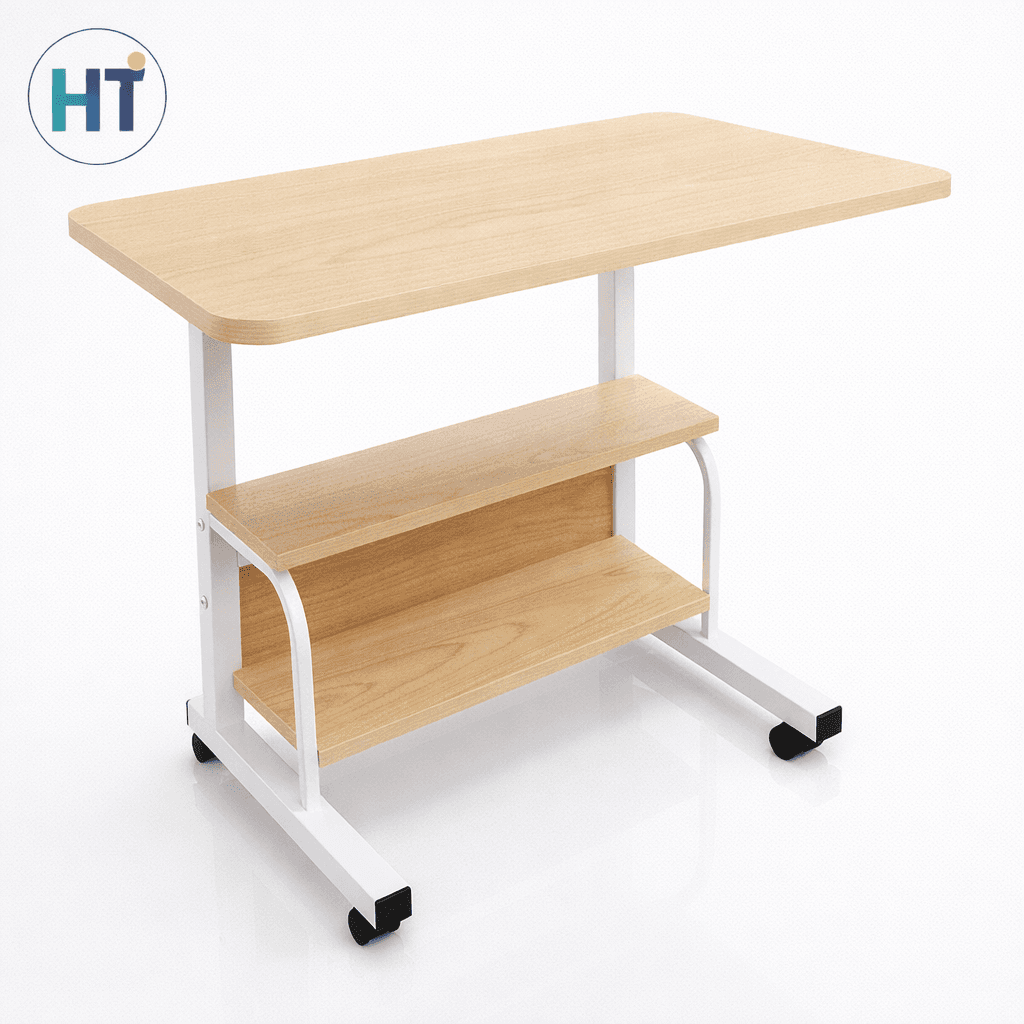Double layer height adjustable table 5