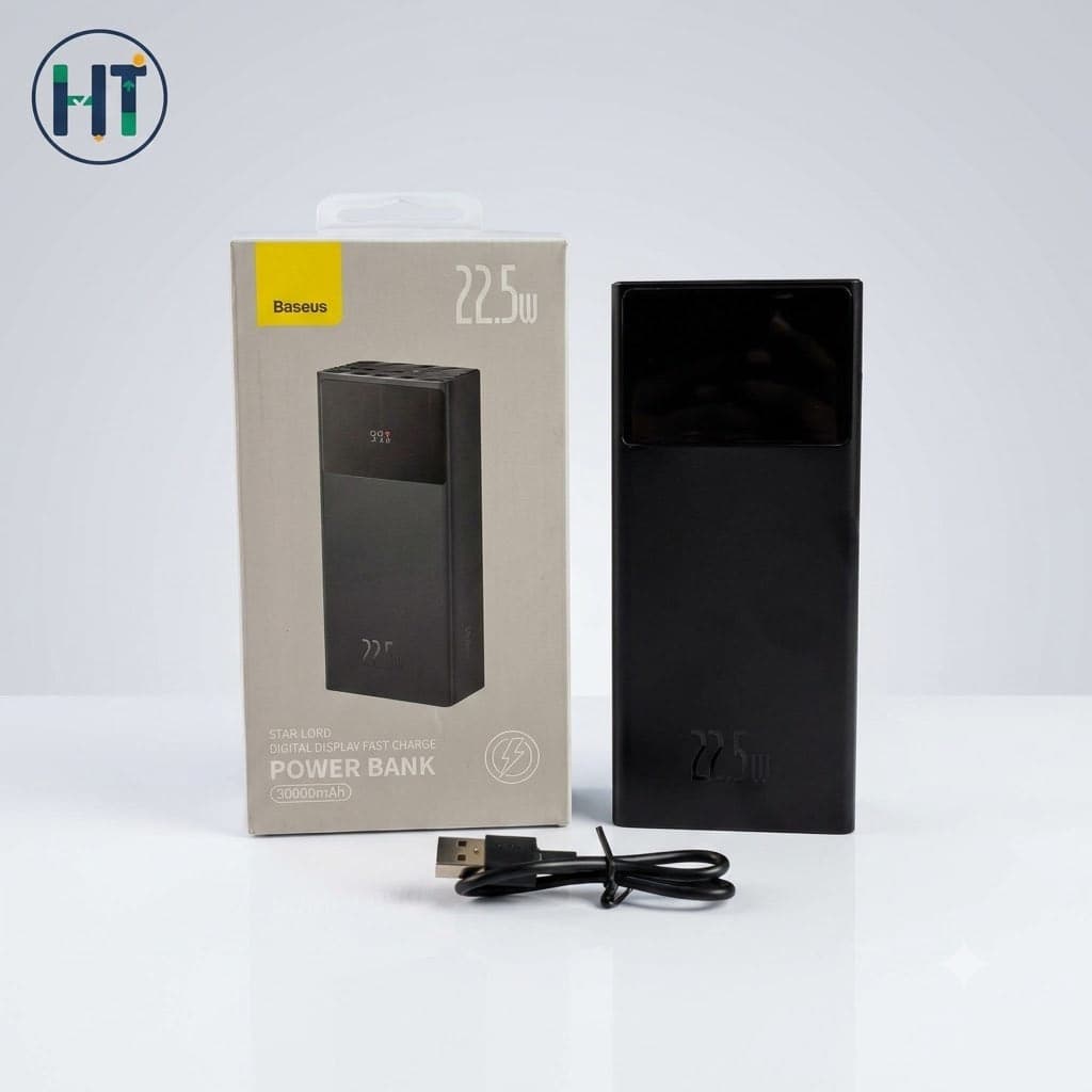 Baseus Star-Lord 30000mAh Digital Display 22.5W Fast Charging Power Bank