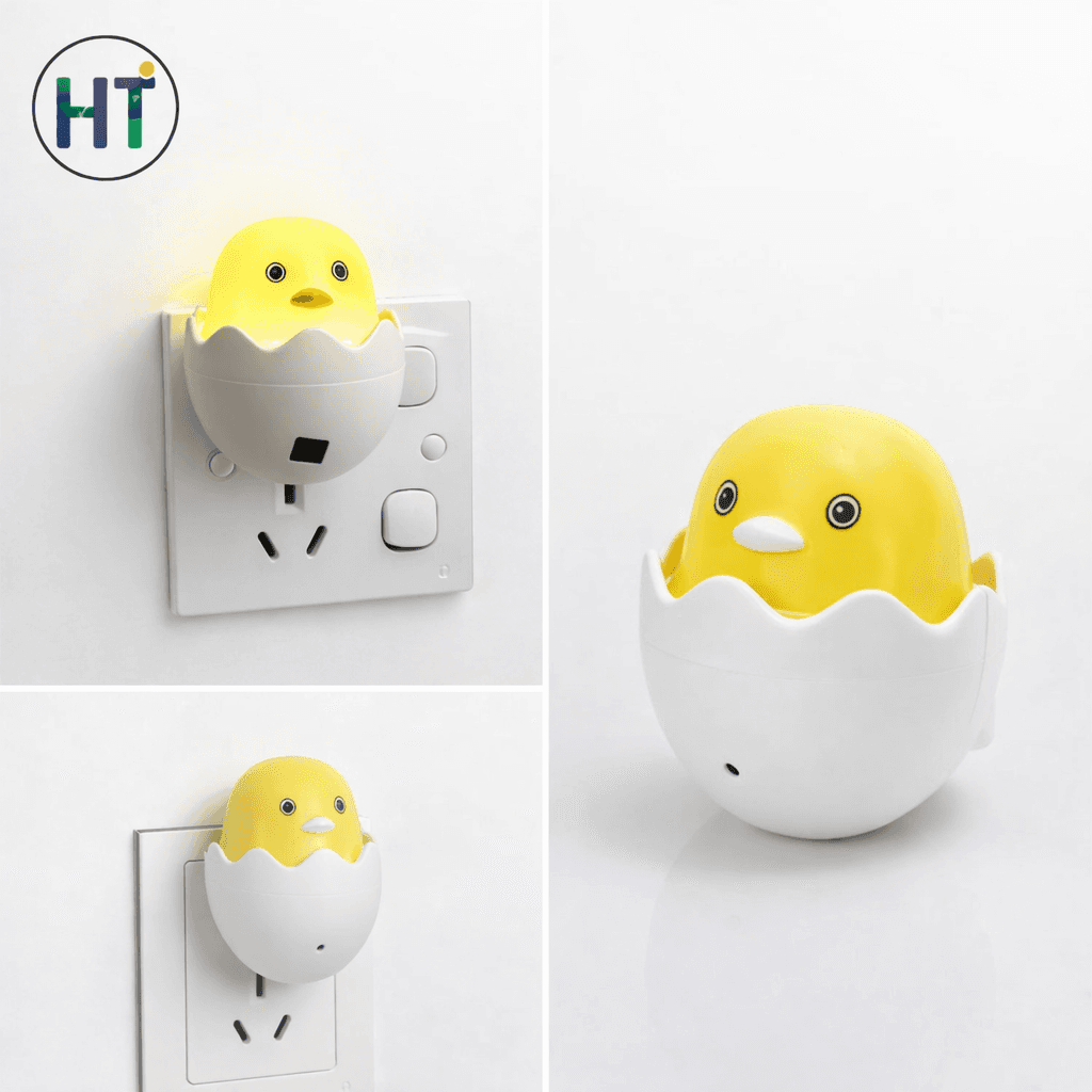 লাইট অফ হলেই নিজে জ্বলে! ✨
Yellow Duck Egg Night Light 🔥 2