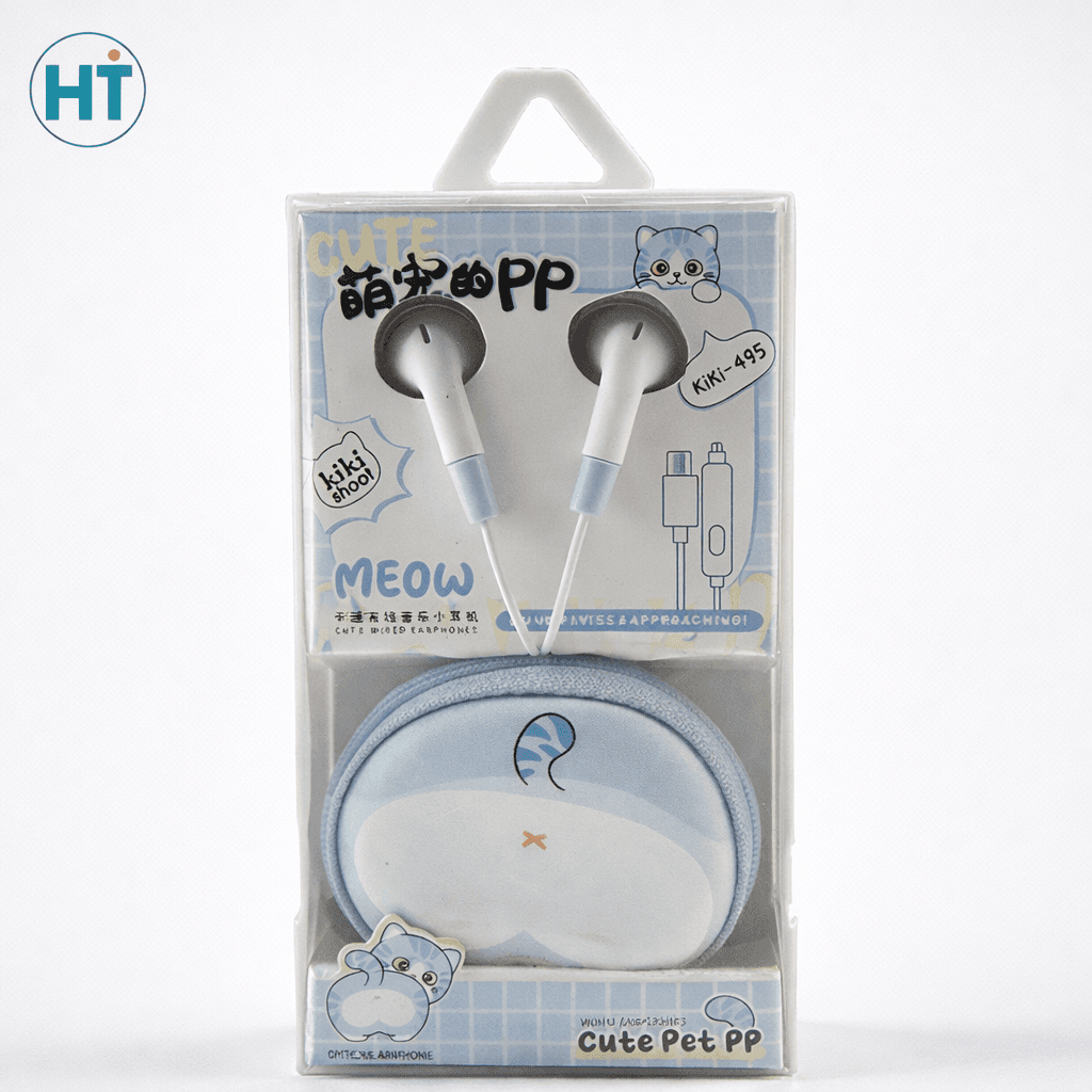 Kiki Shoot Kiki-504 Wired Earphone 3