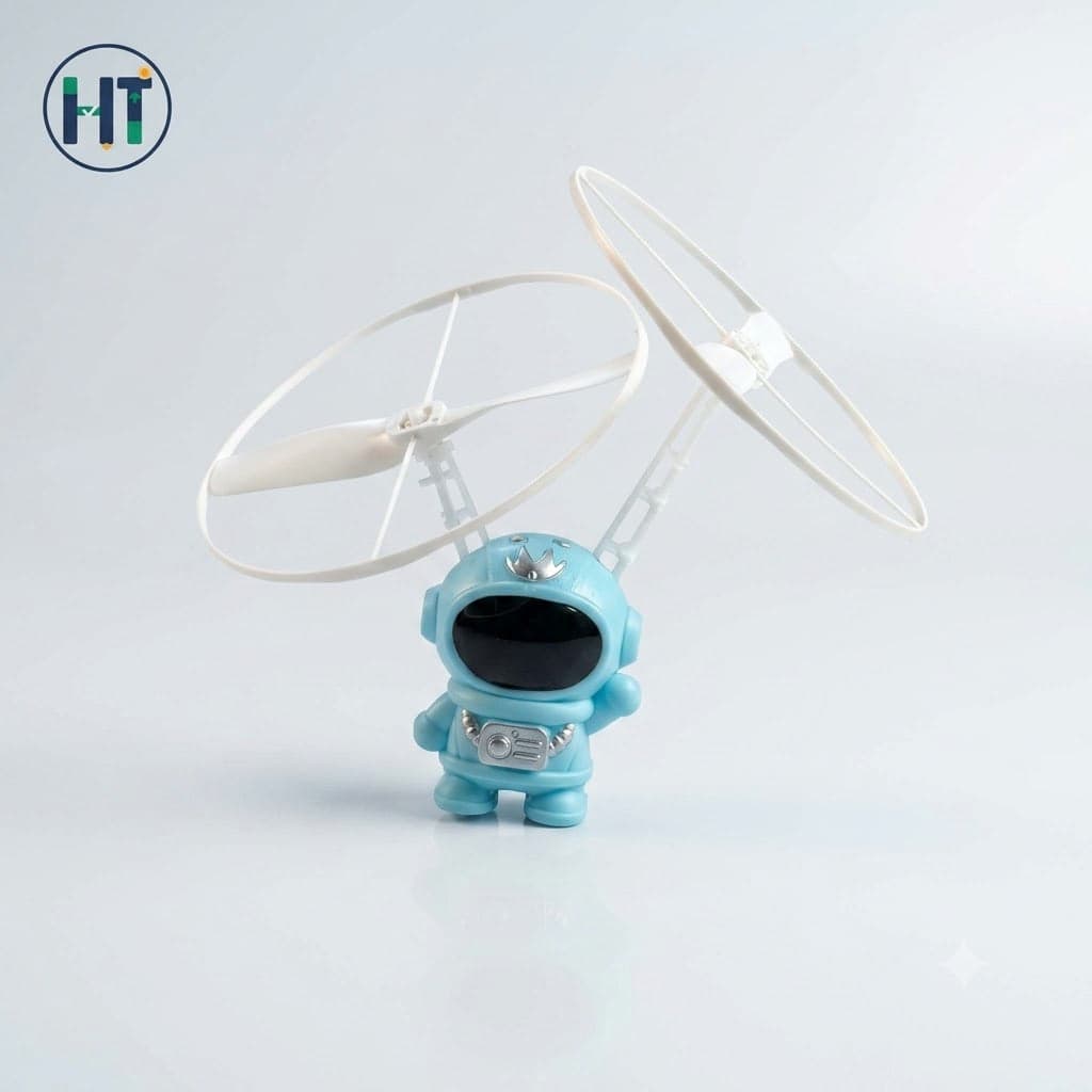 Astronauta Voador com Sensor - Interactive Flying Astronaut Toy