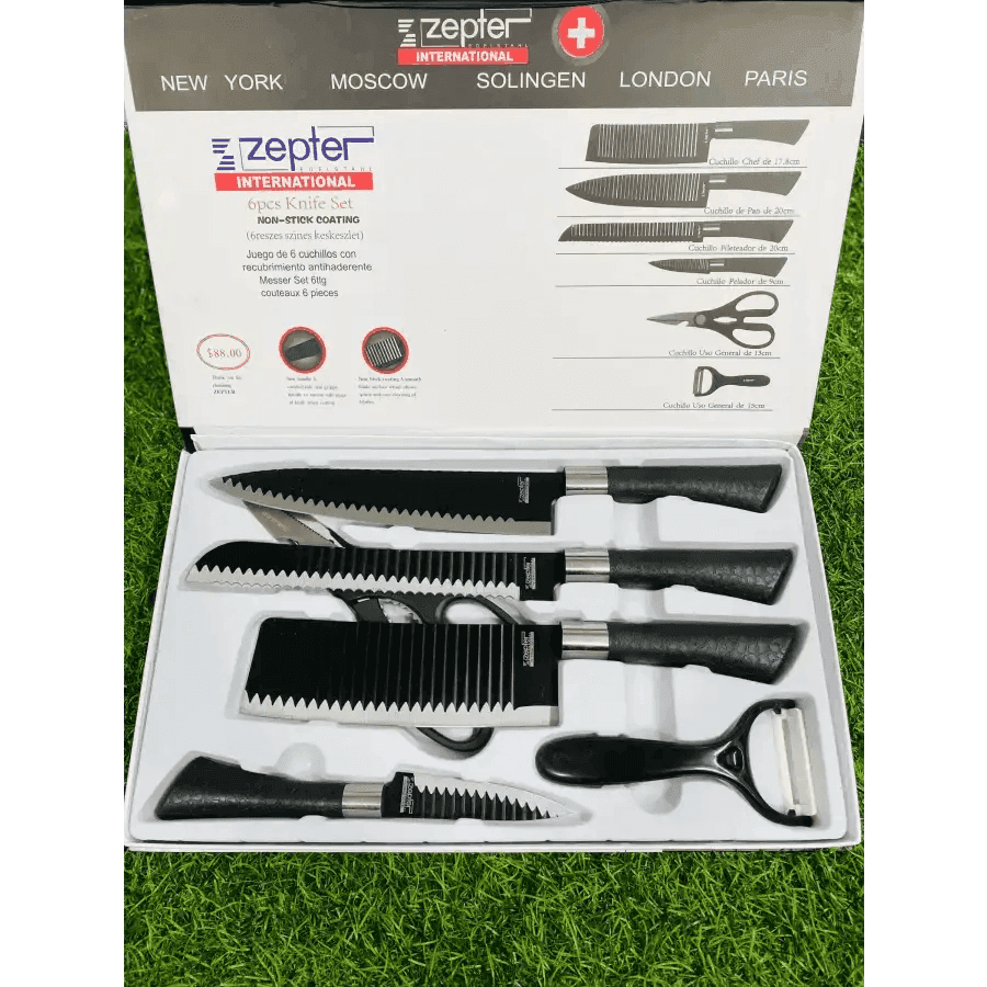 Zepter 6 pcs knife set update model 4