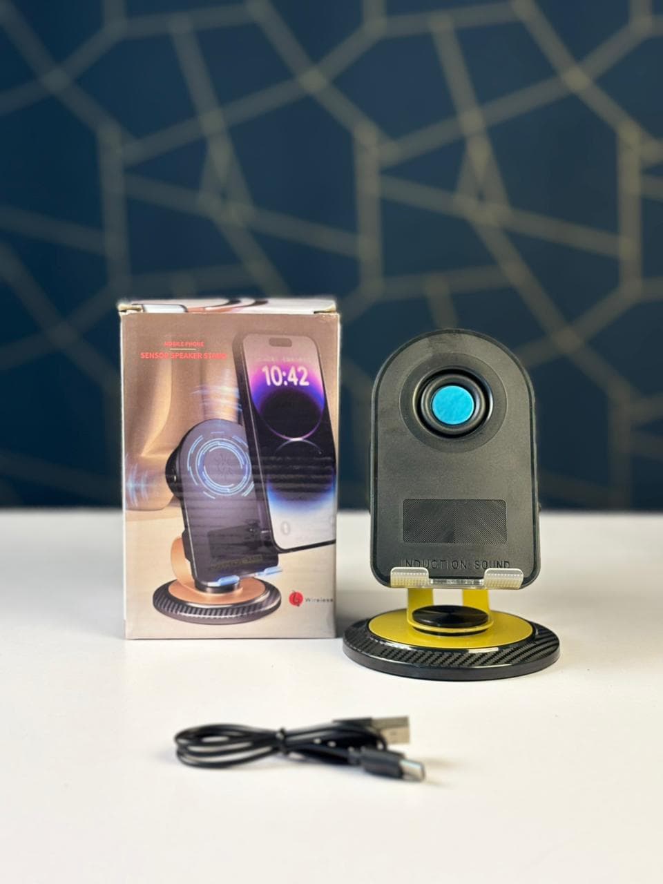 Mobile Phone Sensor Speaker Stand 2