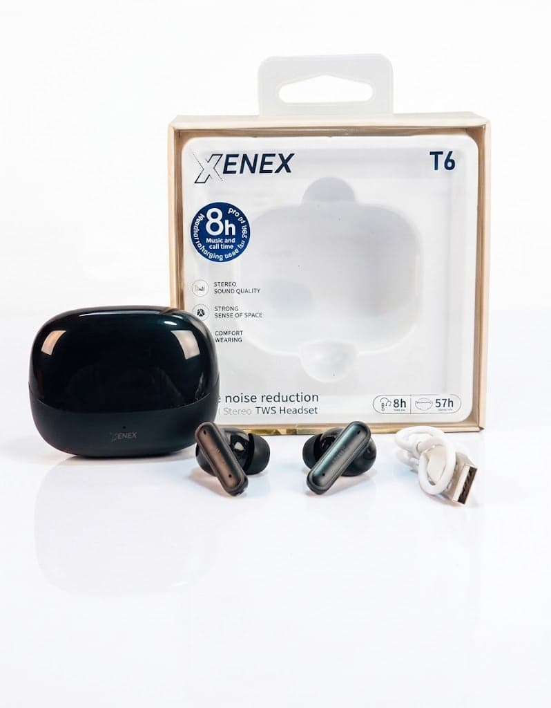 RENEX T6 ENC Noise Reduction TWS Earbuds