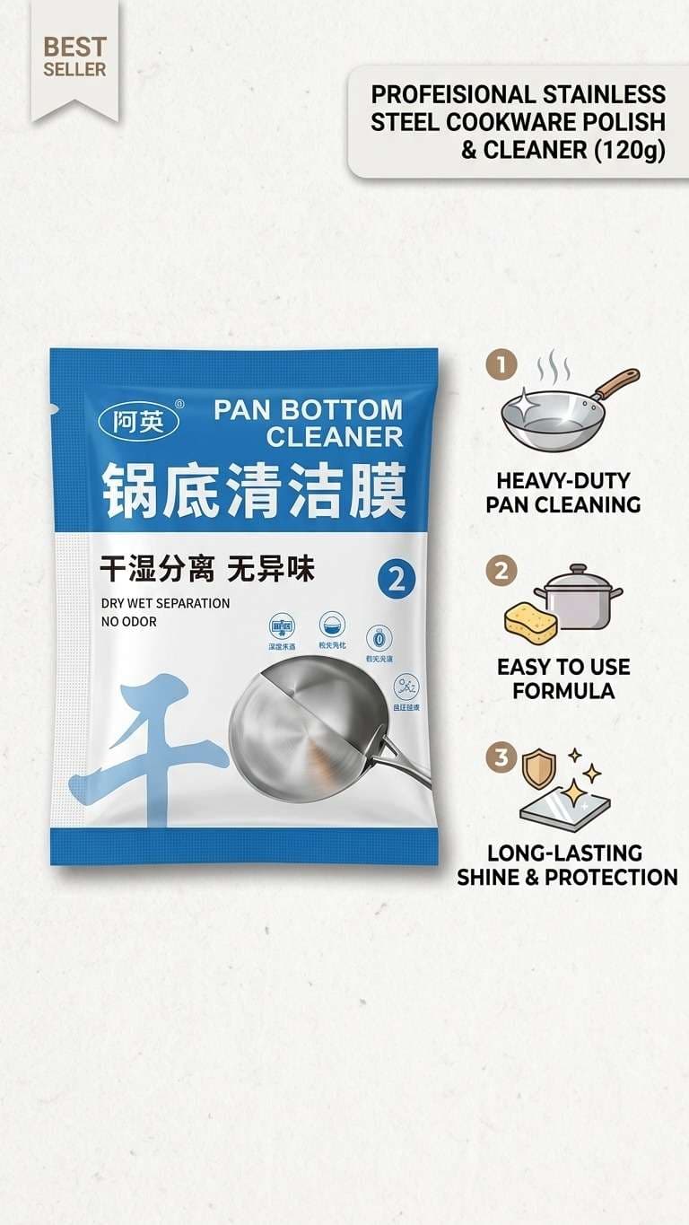 PAN BOTTOM CLEANER