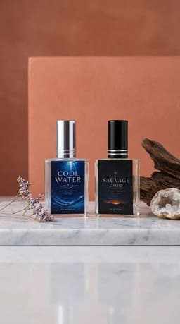 Cool Water & Sauvage Dior Inspired Perfume Combo – 15ml + 15ml