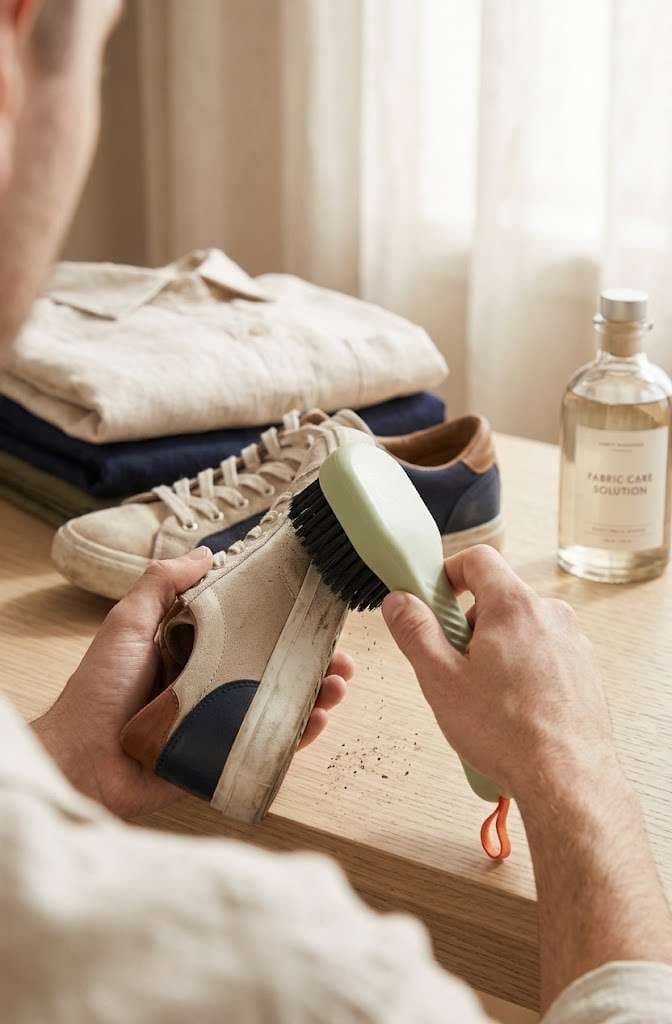 Multifunctional Shoes & Clothes Cleaning Brush with Soap Dispenser