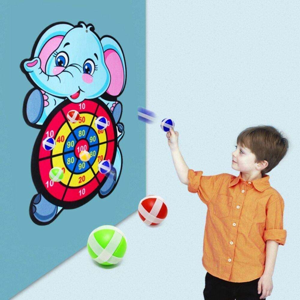 Safe Sticky Ball Dart Board Toy for Kids 2