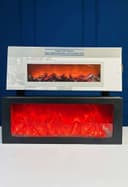 Artificial LED Fireplace Multicolor Lantern – Realistic Flame Effect Tabletop Fire Lamp