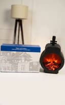 Plastic LED Fireplace – Home & Public Room Decoration