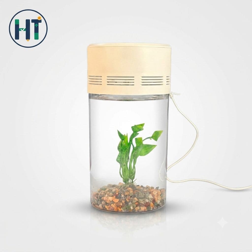 Mini USB Electric Aquarium with LED Light