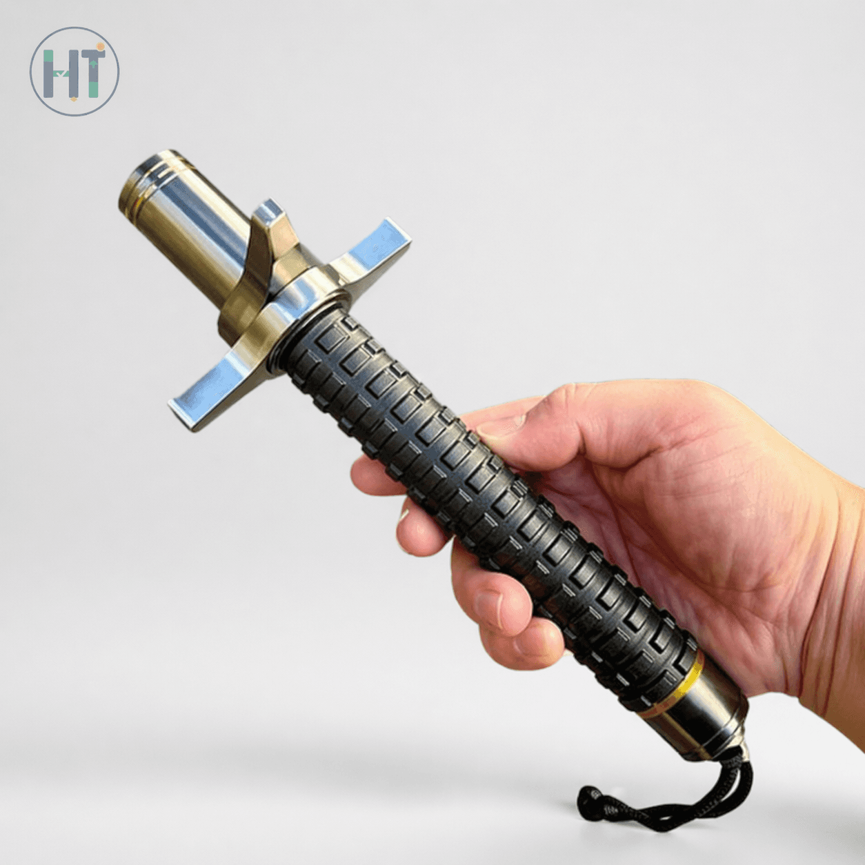 Self Defence Stick With Cross Hand Gurd - 32 Inch
