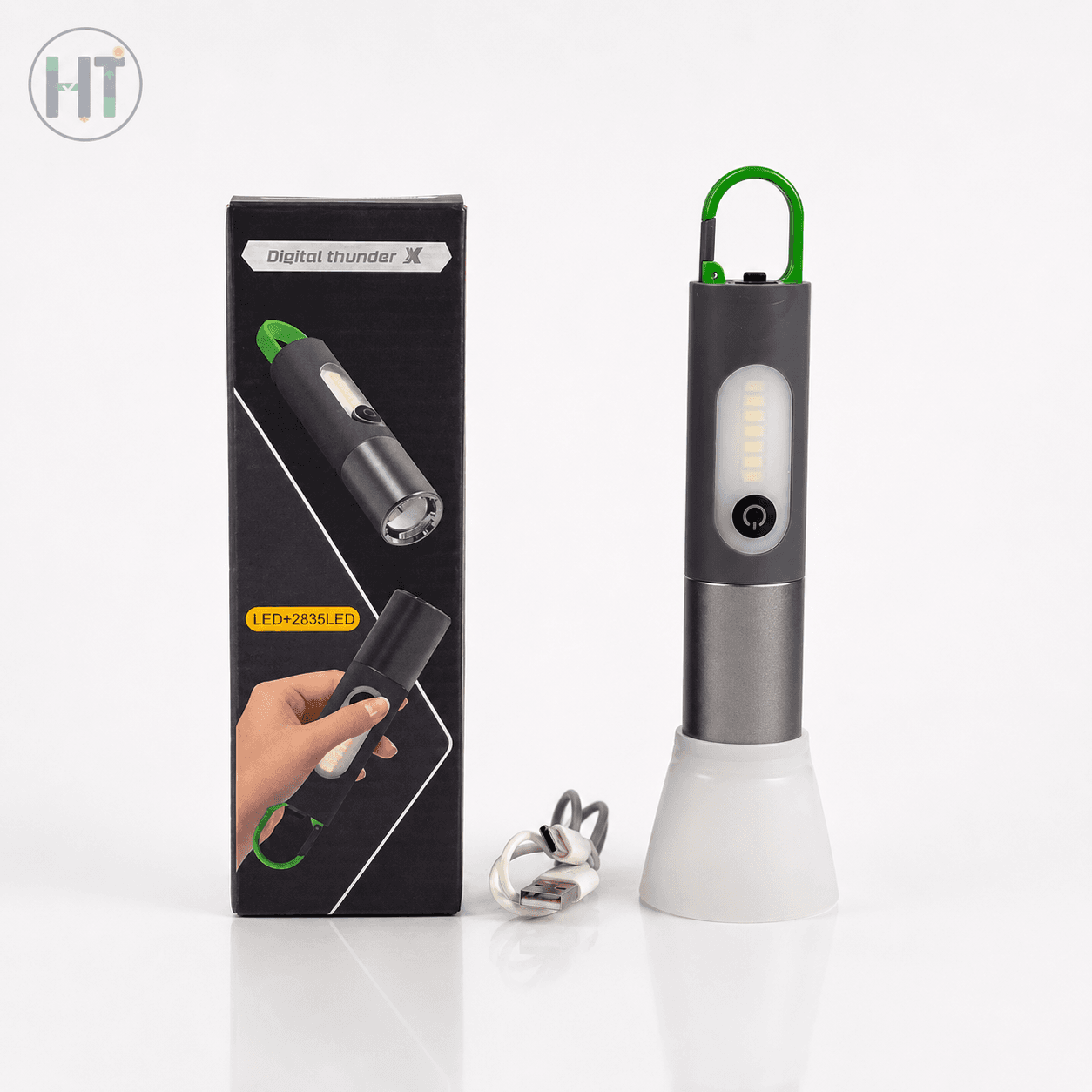 Digital thunder X JX-836 Rechargeable Flashlight