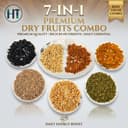 7-in-1 Premium Dry Fruits & Seeds Combo (Total: 700g)