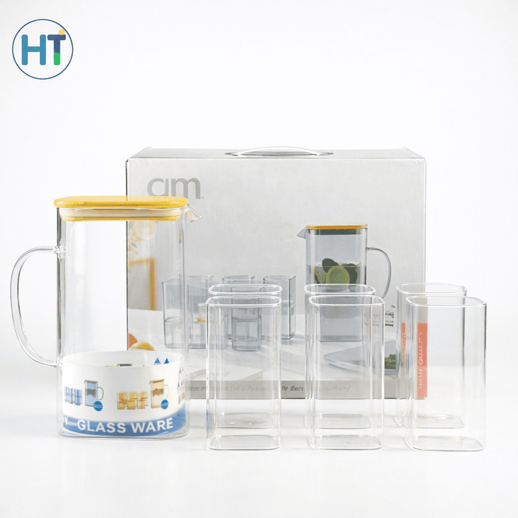 SHINE MAX SMWH75/L7 Glass Water Set