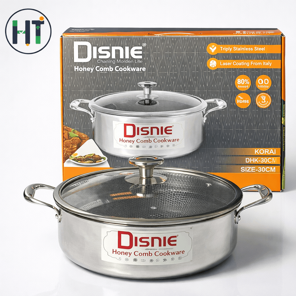Disnie 30cm SUS 316 Honeycomb Casserole
