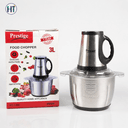 Prestige Food Chopper 3L – 2000W Stainless Steel Electric Grinder