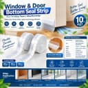 Window & Door Bottom Seal Strip – 10 Feet Weatherproof Gap Sealing Tape