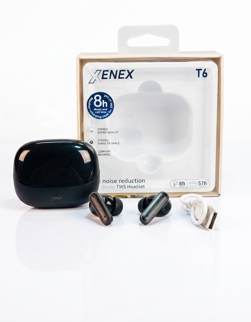 RENEX T6 ENC Noise Reduction TWS Earbuds
