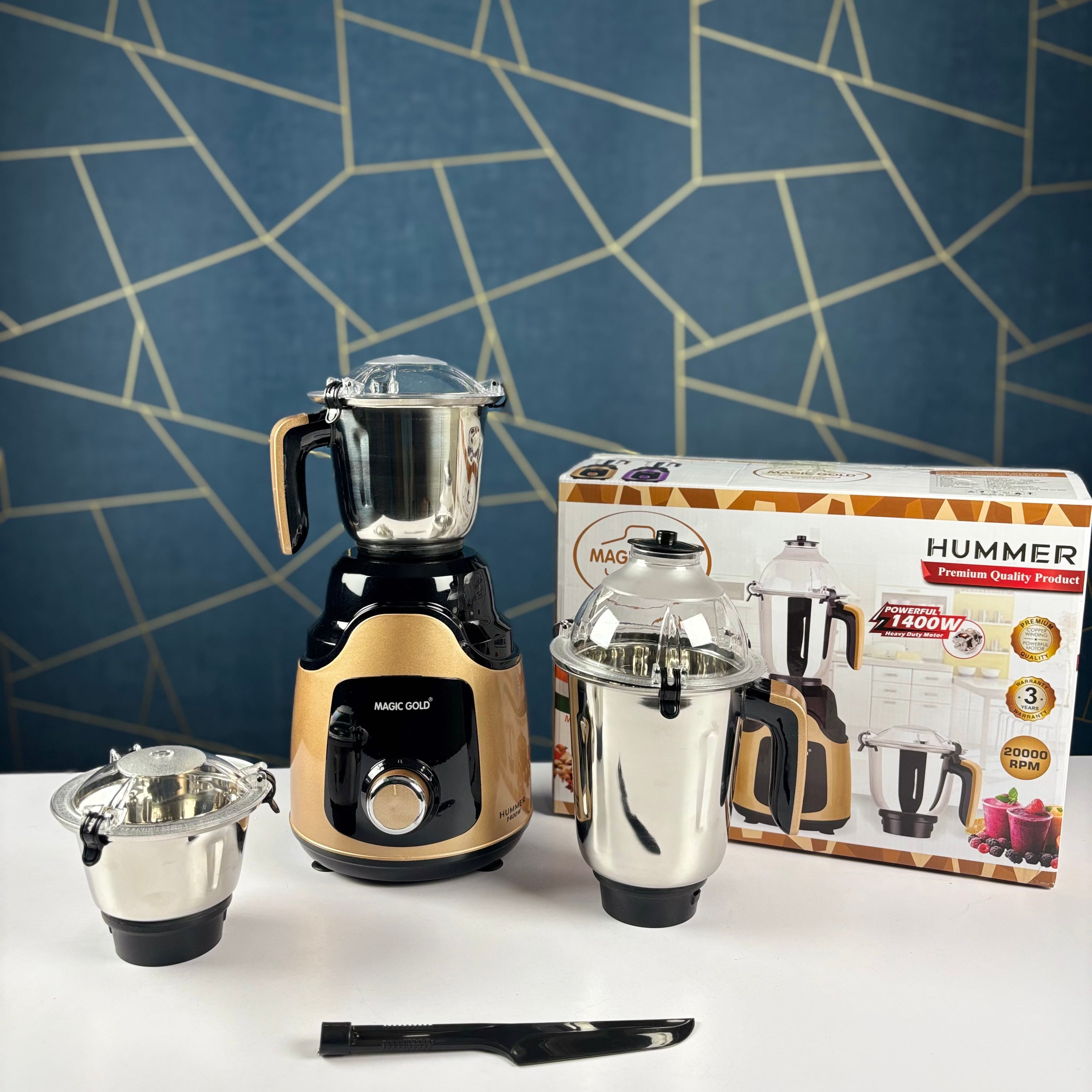 Magic Gold Hummer Blender 1400W