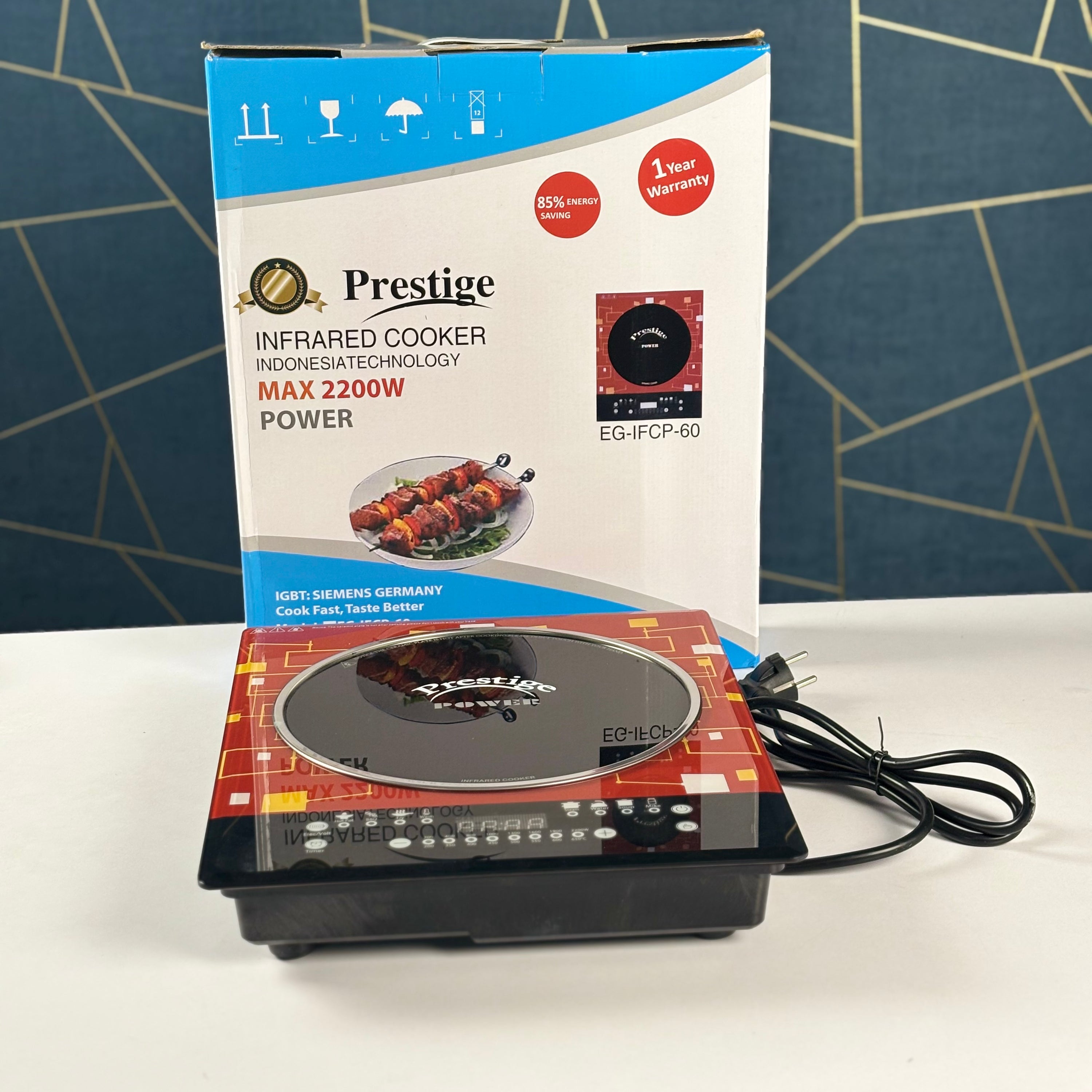 Prestige Infrared Cooker EG-IFCP-60