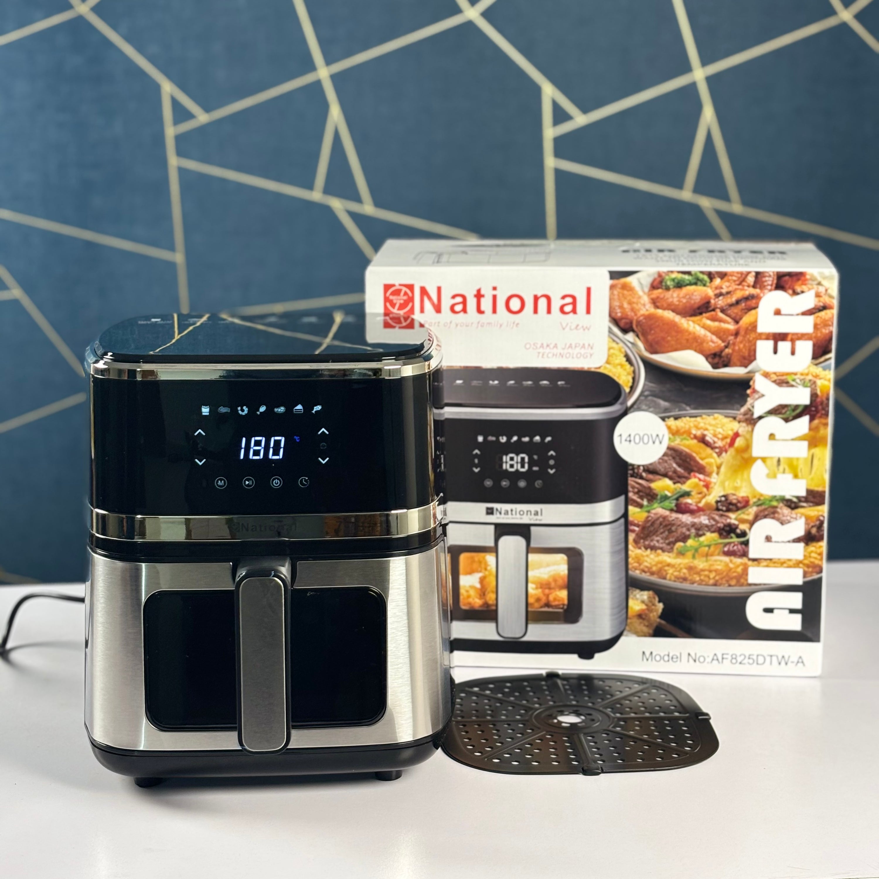 National Air Fryer AF825DTW-A