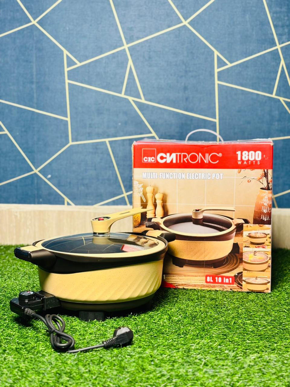 CNTRONIC Multi-Functional electric pot 1800Watts