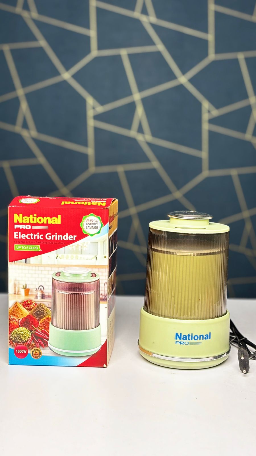 National Pro Electric Grinder – 1600W