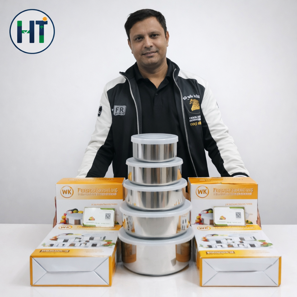 Stainless Steel Food Box 5 in 1