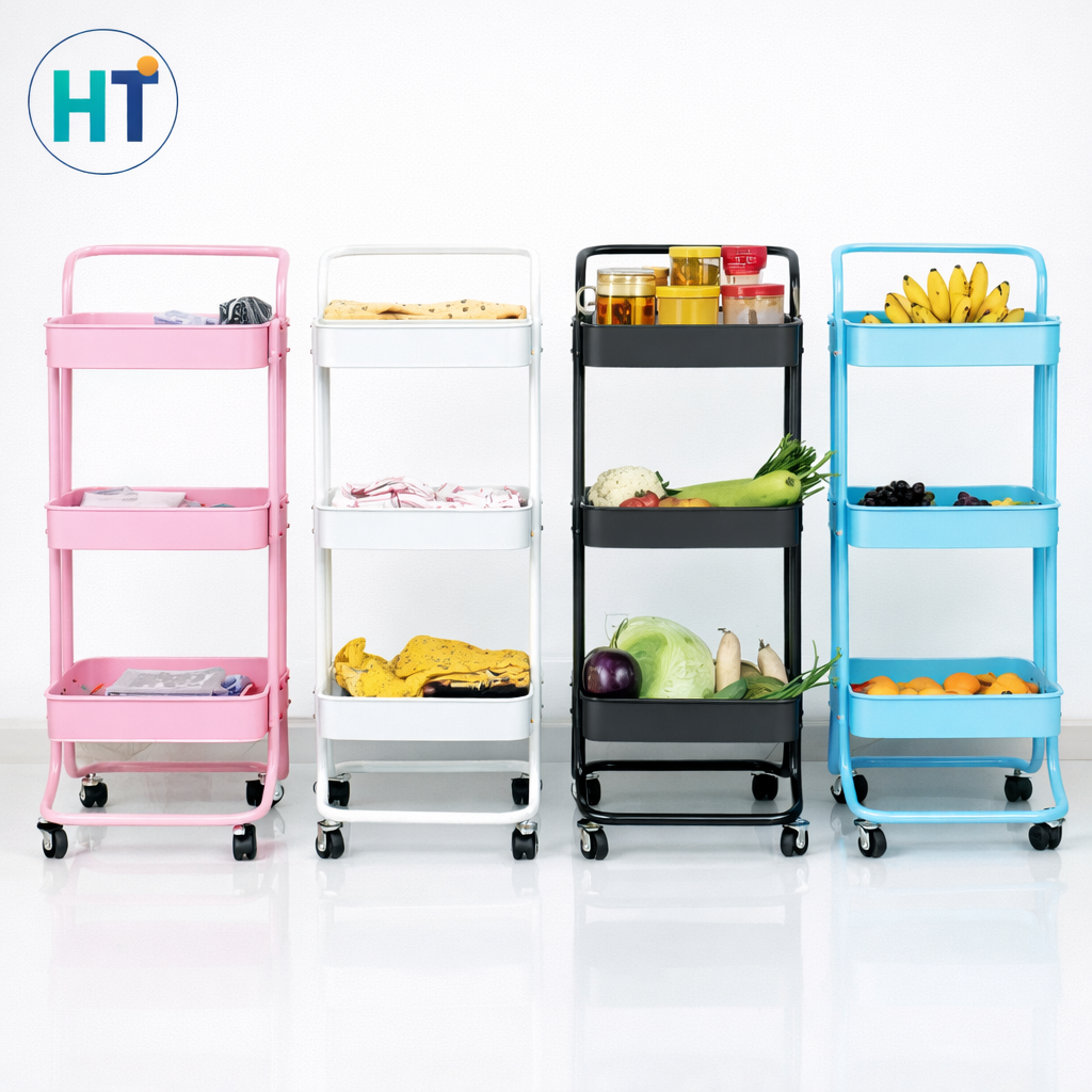3 Layer Trolley Rack