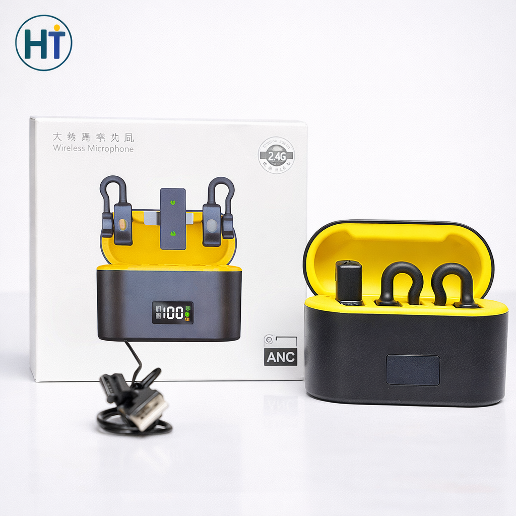 Clip On Wireless Microphone (ANC 2.4G)