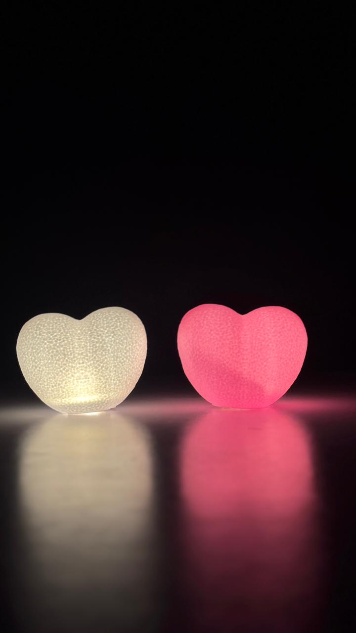 Heart-Shaped LED Night Light