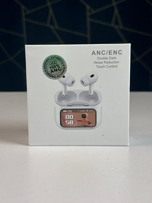 Airpods A9 Pro ANC Touch Screen Display Earbuds-H2