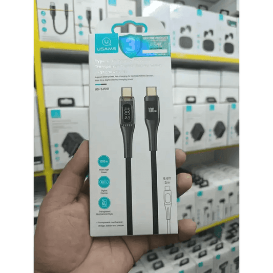 100w Type C Display cable - HT Bazar