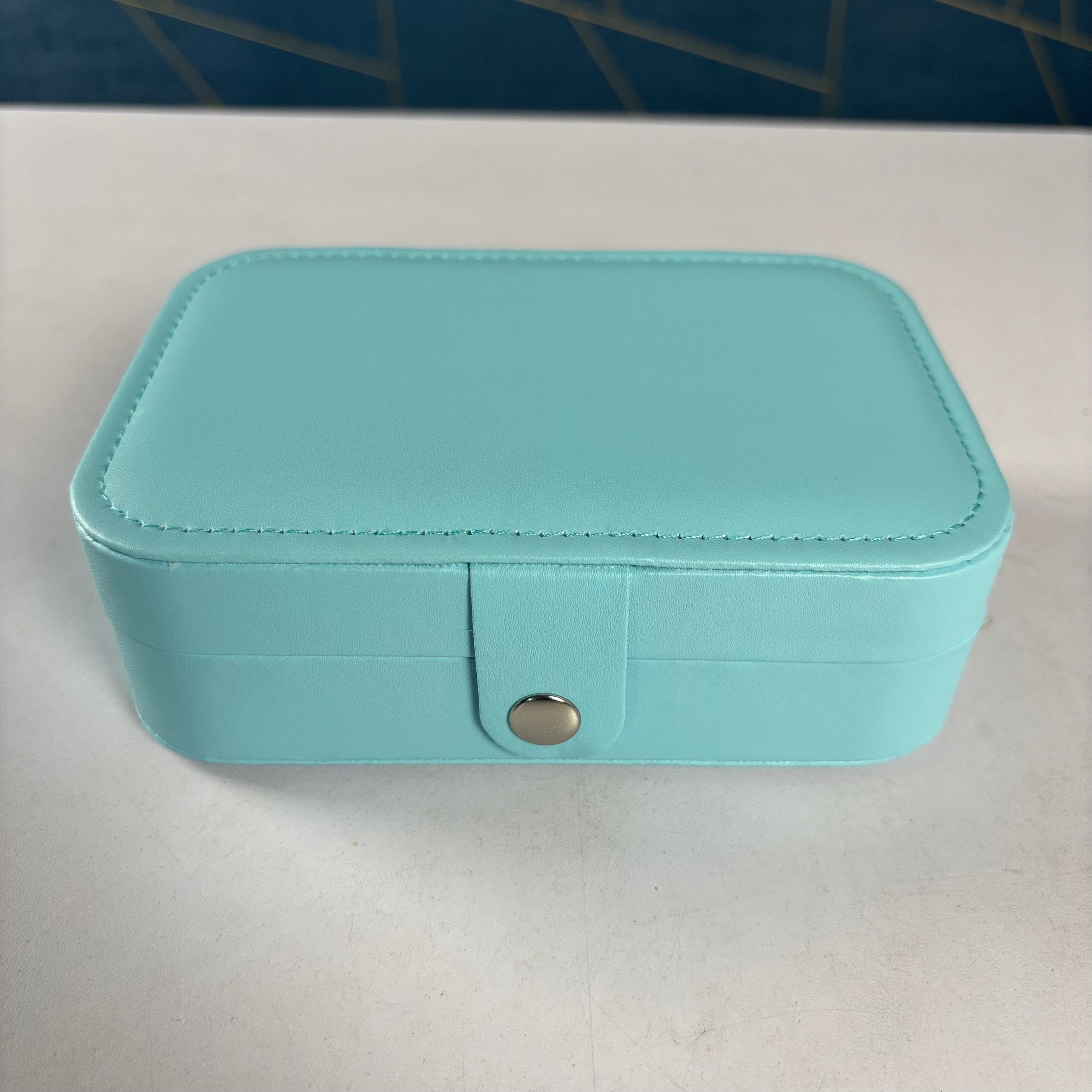 Portable Leather Jewelry Box