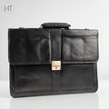 Premium leather briefcase