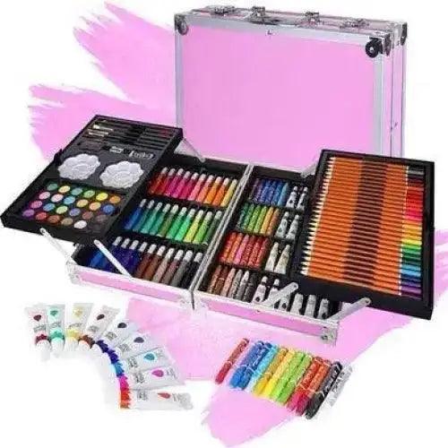 145 pieces of aluminum box set watercolor pen - HT Bazar