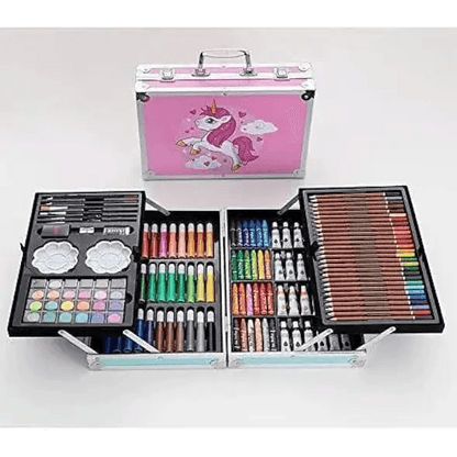 145 pieces of aluminum box set watercolor pen - HT Bazar