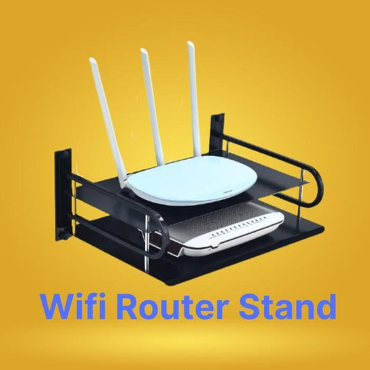 HT Bazar Wall mounted router stand HT Bazar